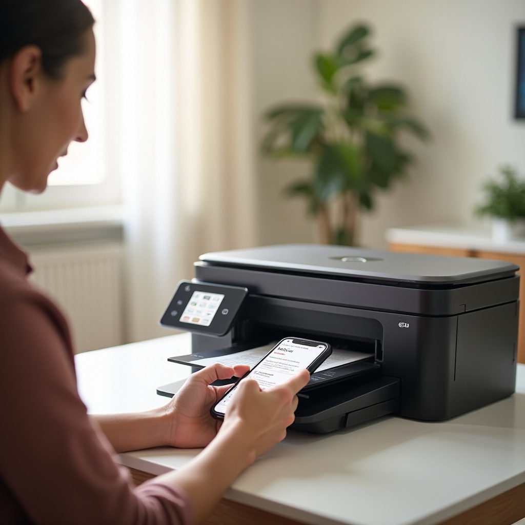 como imprimir desde el movil a impresora hp