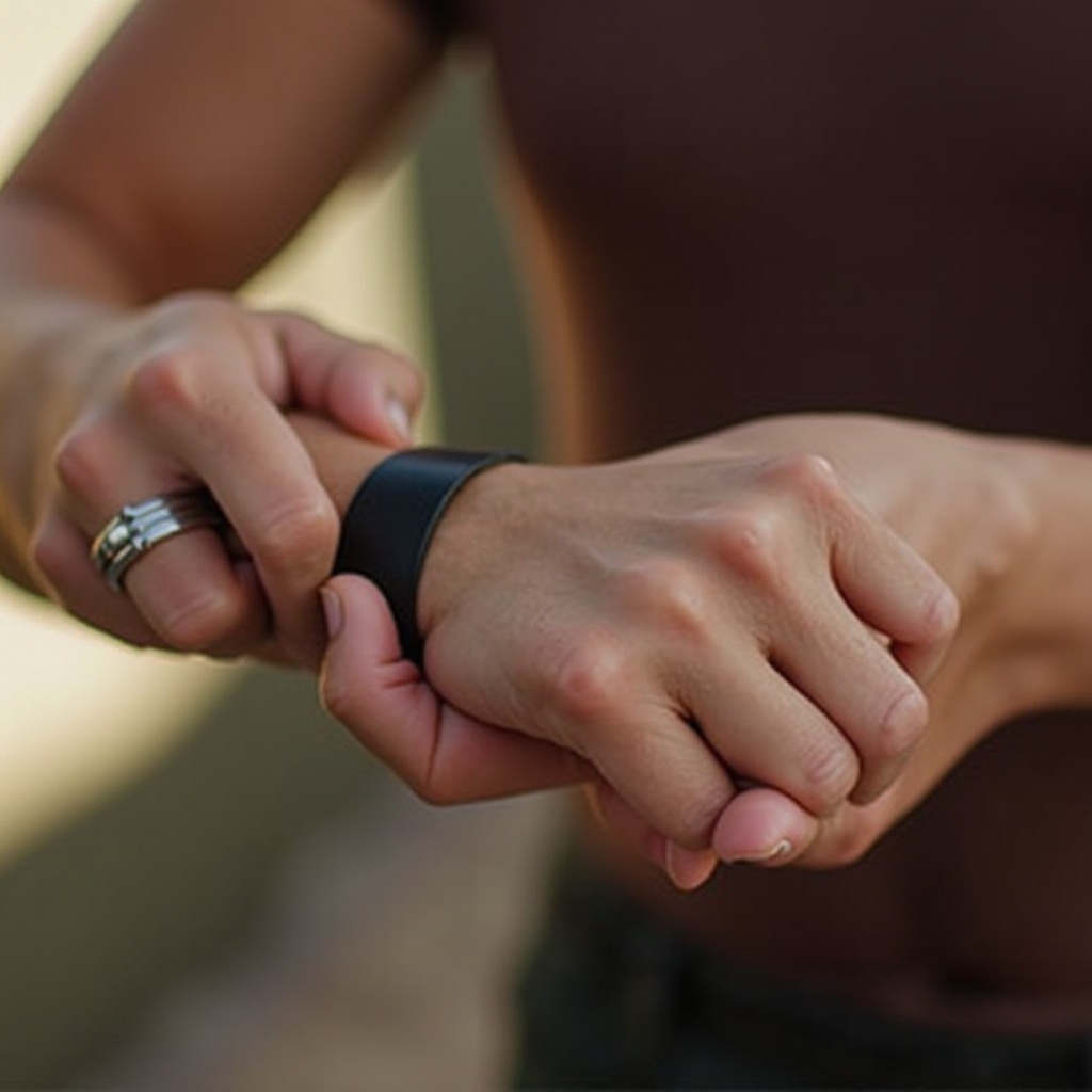 Cómo quitar una pulsera de festival sin dañarla