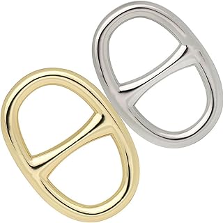 Metallic Scarf Brooch with Pin Clasp, Perfect Women's Accessory - Simple yet Elegant Design, Ideal Gift for Valentine's or Mother's Day