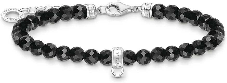 Thomas Sabo Armband aus 925er Sterling Silber mit Karabinerverschluss, 19 cm, einzigartiges Design und für Damen jeden Alters ideal. Perfektes Geschenk für besondere Anlässe