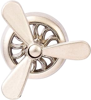 Knighthood Airplane Propeller Lapel Pin Suit Collar Brooch for Unisex