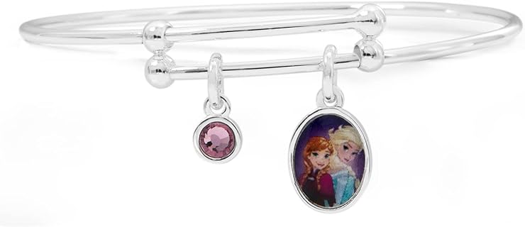 Disney Frozen Bracelets with Anna and Elsa Charms - Frozen Jewelry - Elsa Jewelry Charm Bracelet Jewelry