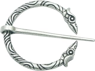Handpicked Retro Viking Brooch Collection Twisted Knotted Fibula Cloak Pin Penannular Cloak Pin And Shawl Pin In Authentic Nordic Style