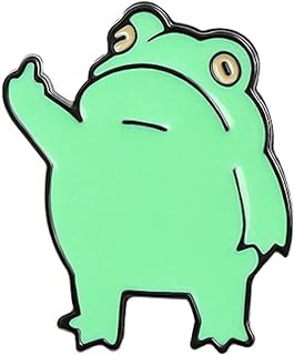 Kawaii pins cartoon cute frog brooch collar pin ladies clothing metal badge backpack decoration kawaii stuff