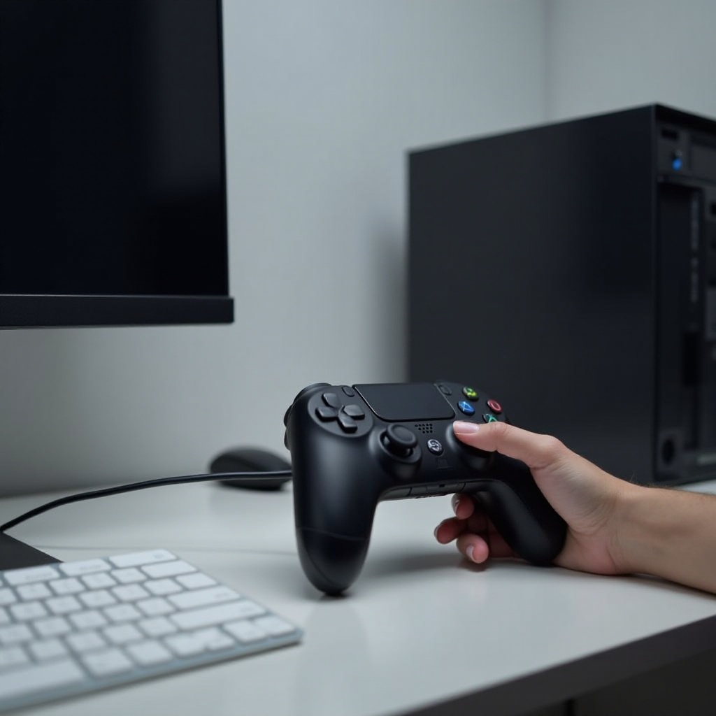 conectar mando de ps4 a pc