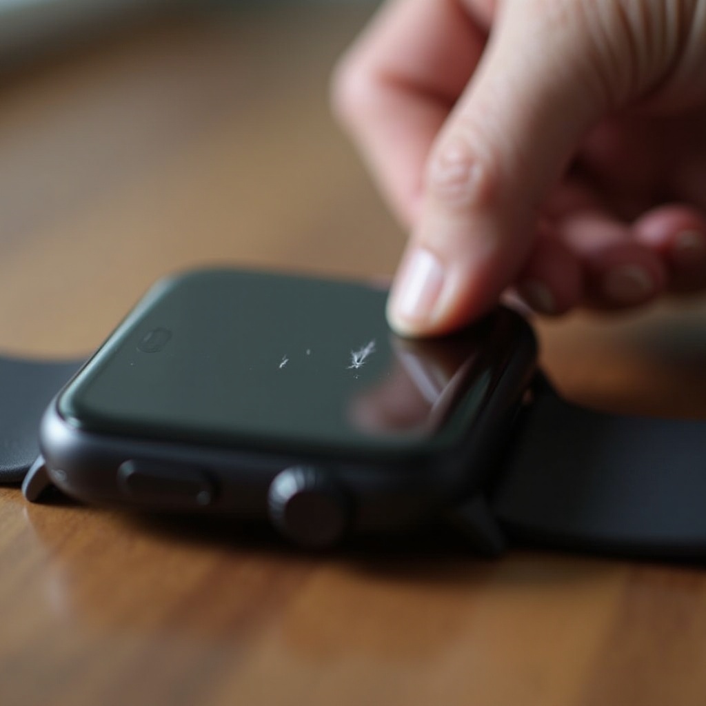 como quitar rayones de smartwatch