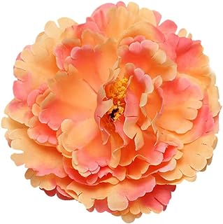 Dainty Big Peony Flower Brooches Pins Delicate Large Flowers Brooch Classic for Wedding Party Dance Banquet for Women Ladies Elegant Lapel Pins Dress Suit Ceremony Clothes Accessories Jewelry Valentine's Day Christmas Gifts 120mm