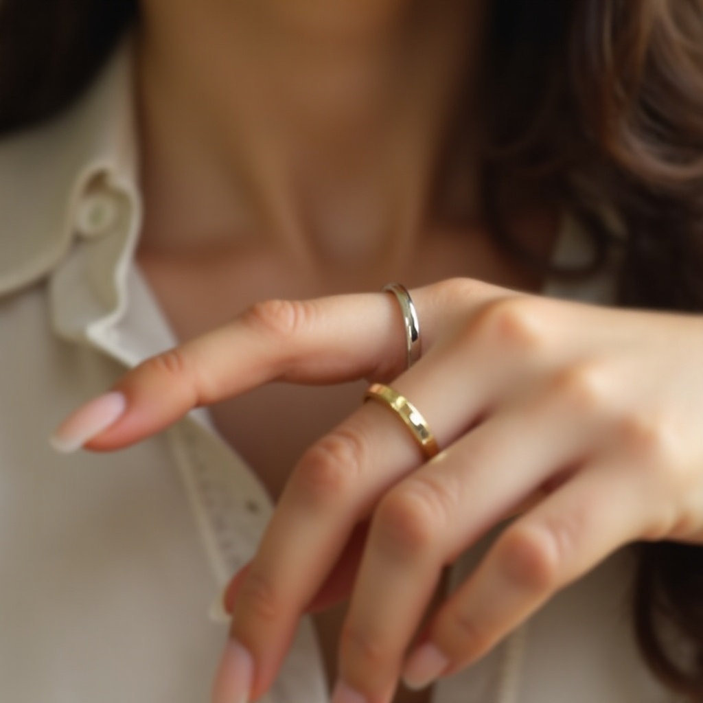 L'Élégance Subtile: Bague Discrète Femme