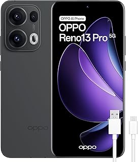 OPPO Reno13 Pro 5G - Smartphone Libre con 12GB RAM, Pantalla AMOLED 6.83 120Hz, Cámara 50MP, IP69 y Carga Rápida 80W. Ideal para Amantes de la Fotografía y Usuarios Intensivos