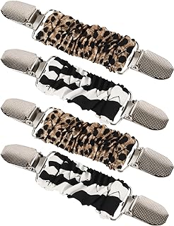 Shirts Dresses Shawl Scarf Waist Brooches Clips for Women Girls Vintage Sweater Cardigan Collar Shawl Clasps Clips for Women Girls Wearing 4Pcs