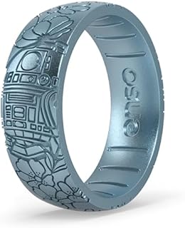 Enso Rings Star Wars Floral Collection - Classic Silicone Ring - Flexible and Comfortable Design