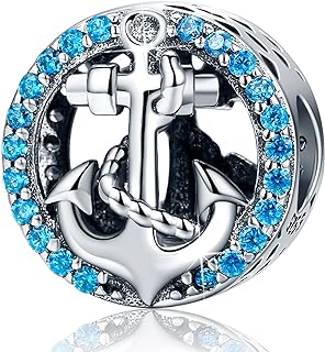 XingYue Jewelry Sunflower Dangle Charm Bead Nautical Anchor Crystal Charm fit Charms Bracelets