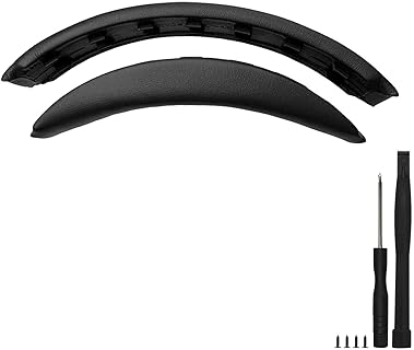 NULLMINI Kit de Coussinets pour Casque QuietComfort 35, en Cuir Protéiné de Haute Qualité, avec Installation Facile et Ajustement Parfait. Idéal pour les Audiophiles