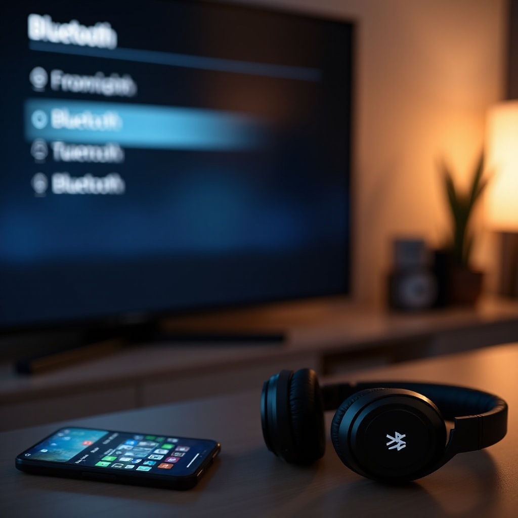 bluetooth kopfhörer mit samsung tv verbinden
