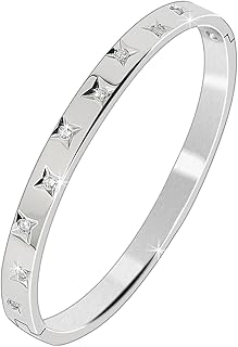 JJDreams Gold plattiertes Zirkonia Tennisarmband, 6mm breit und 59mm Innendurchmesser, mit funkelndem Diamantmuster und eleganter Gravur. Perfekt für Frauen bei Hochzeiten und Geburtstagen