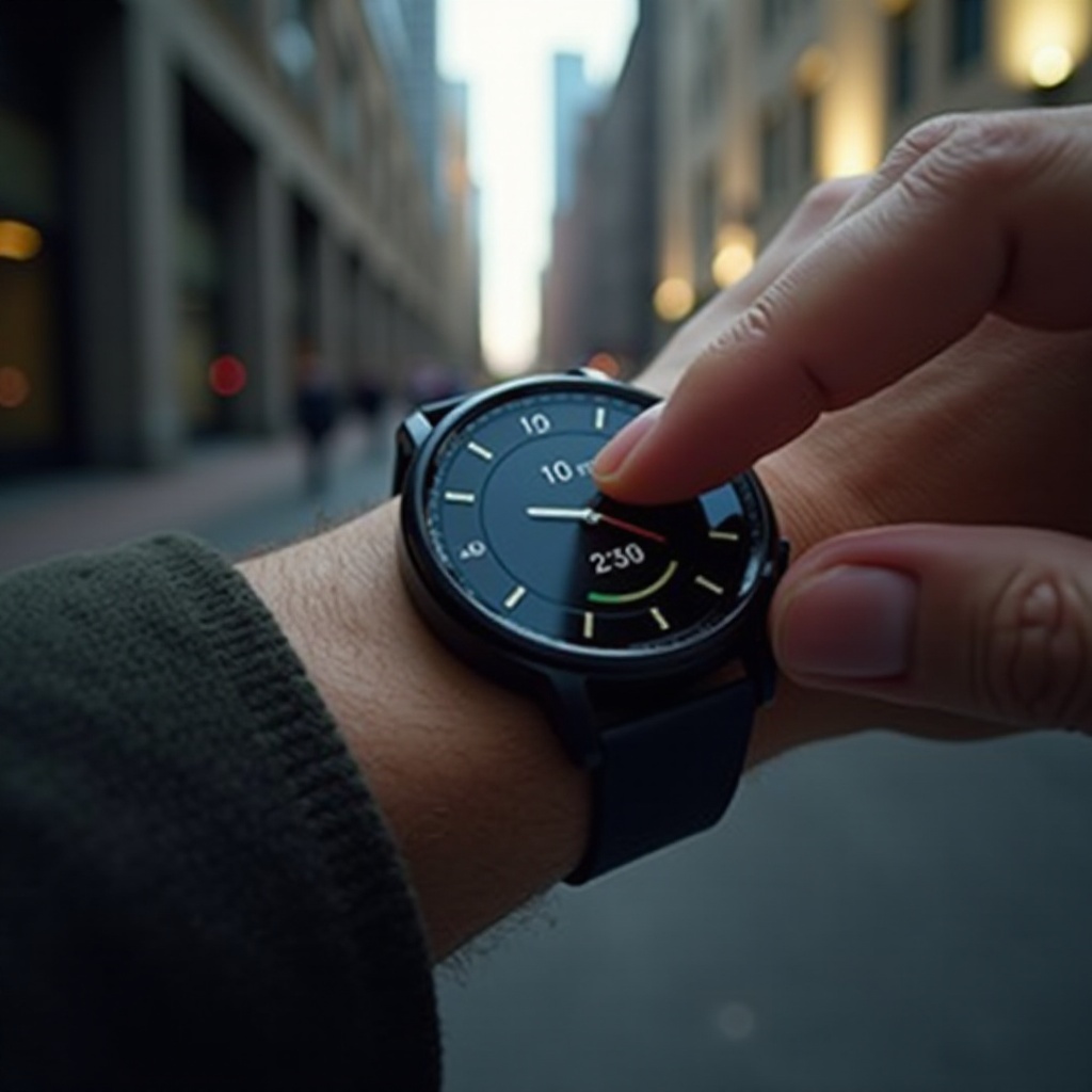 cambiar hora reloj lotus smartwatch