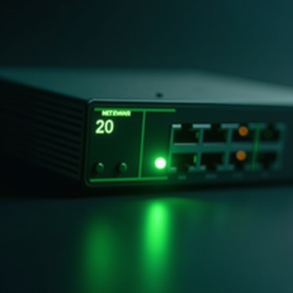 Résoudre le problème du switch qui clignote vert rapidement