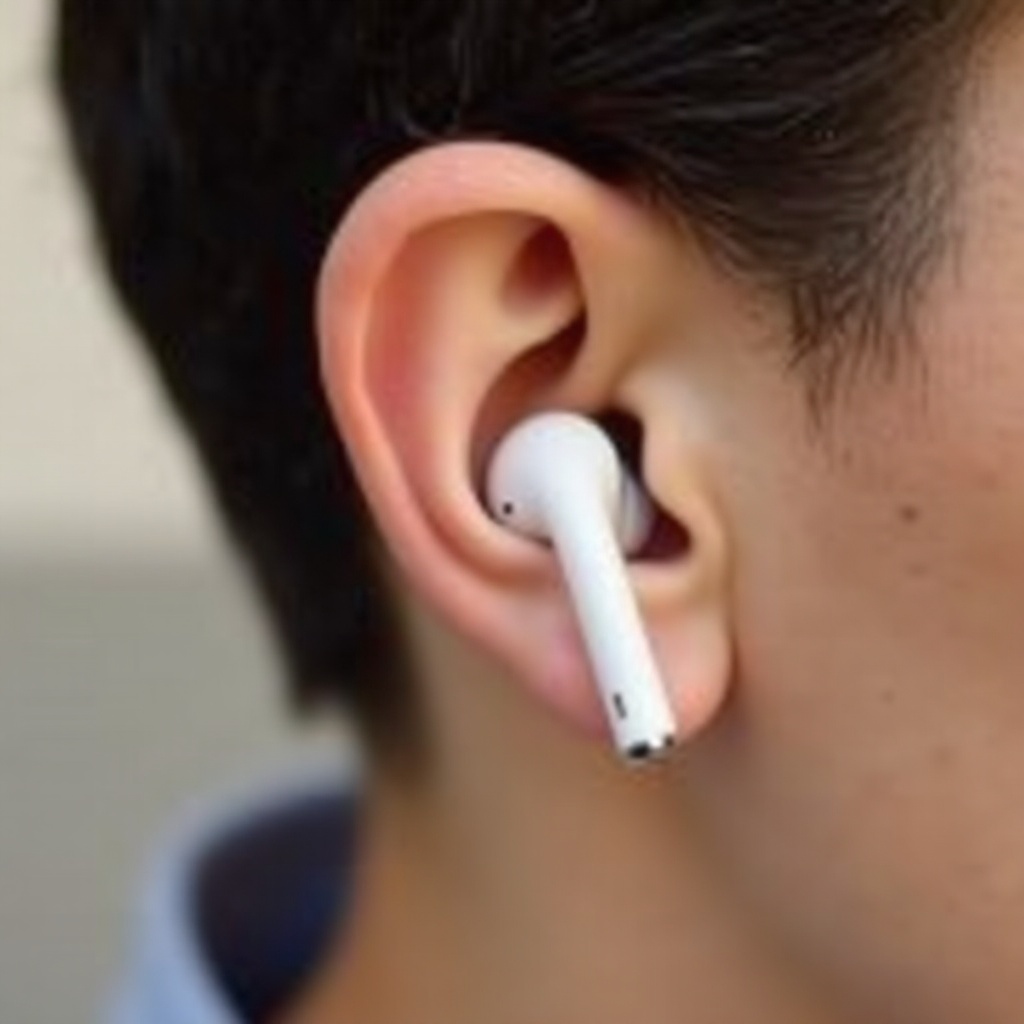 apple airpods pro ein kopfhörer geht nicht