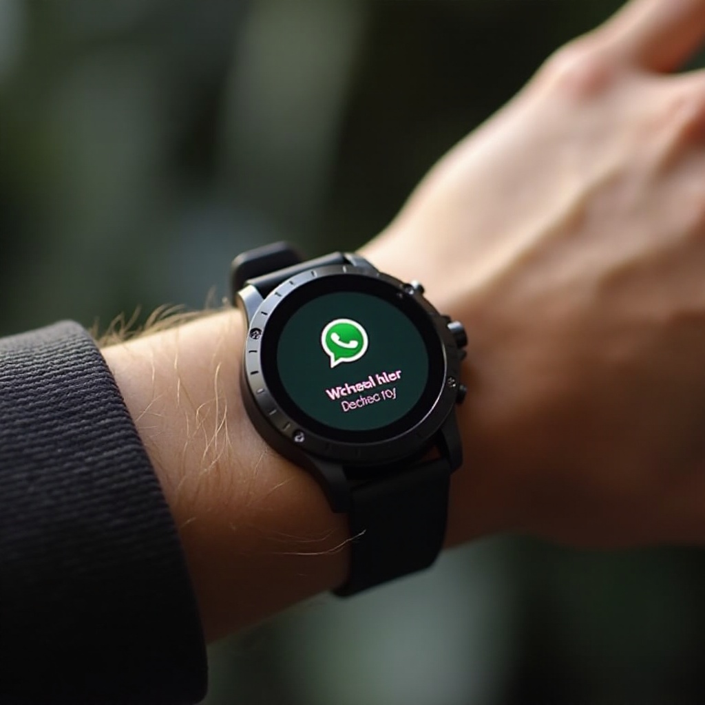 como contestar whatsapp desde smartwatch michael kors