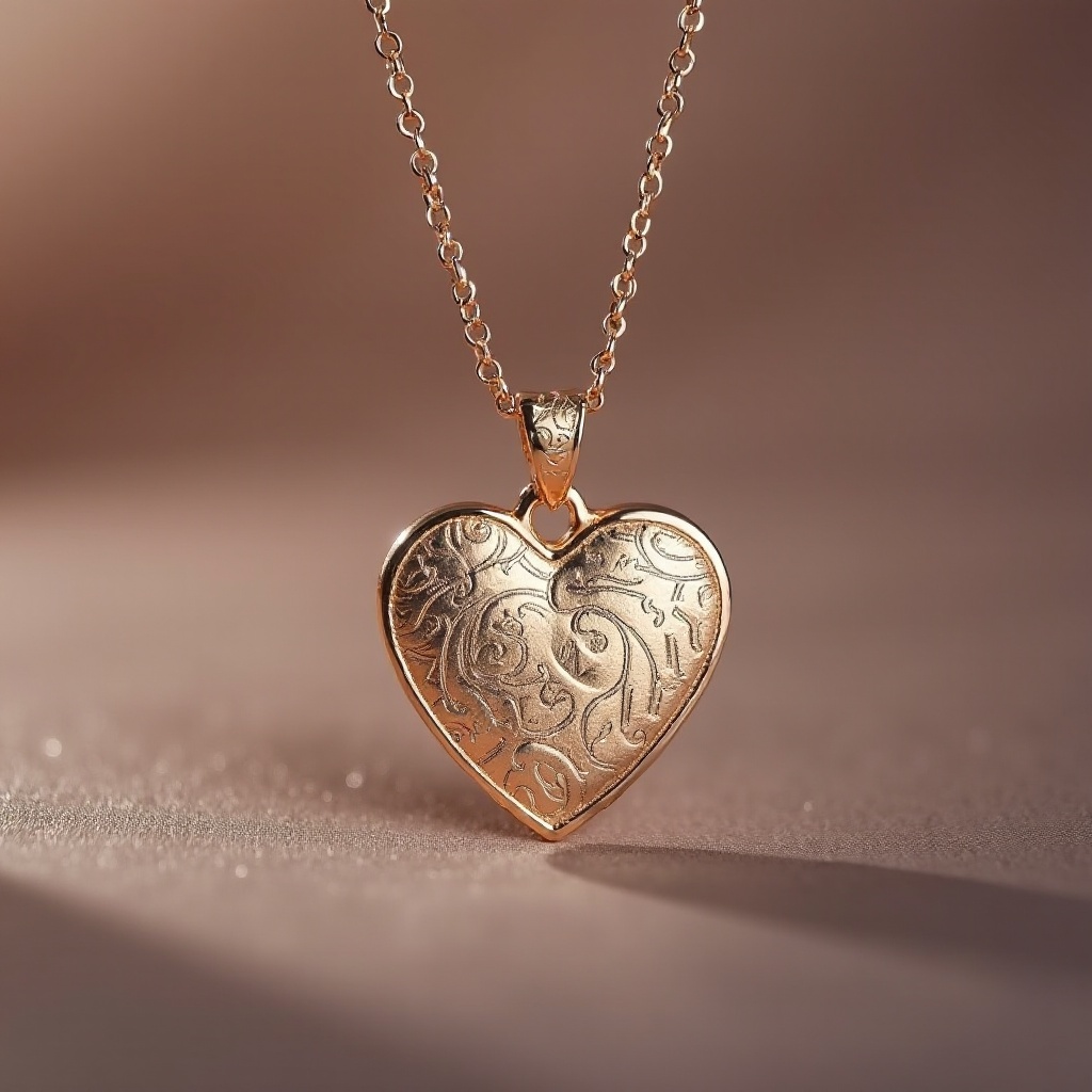 kette herz mit gravur