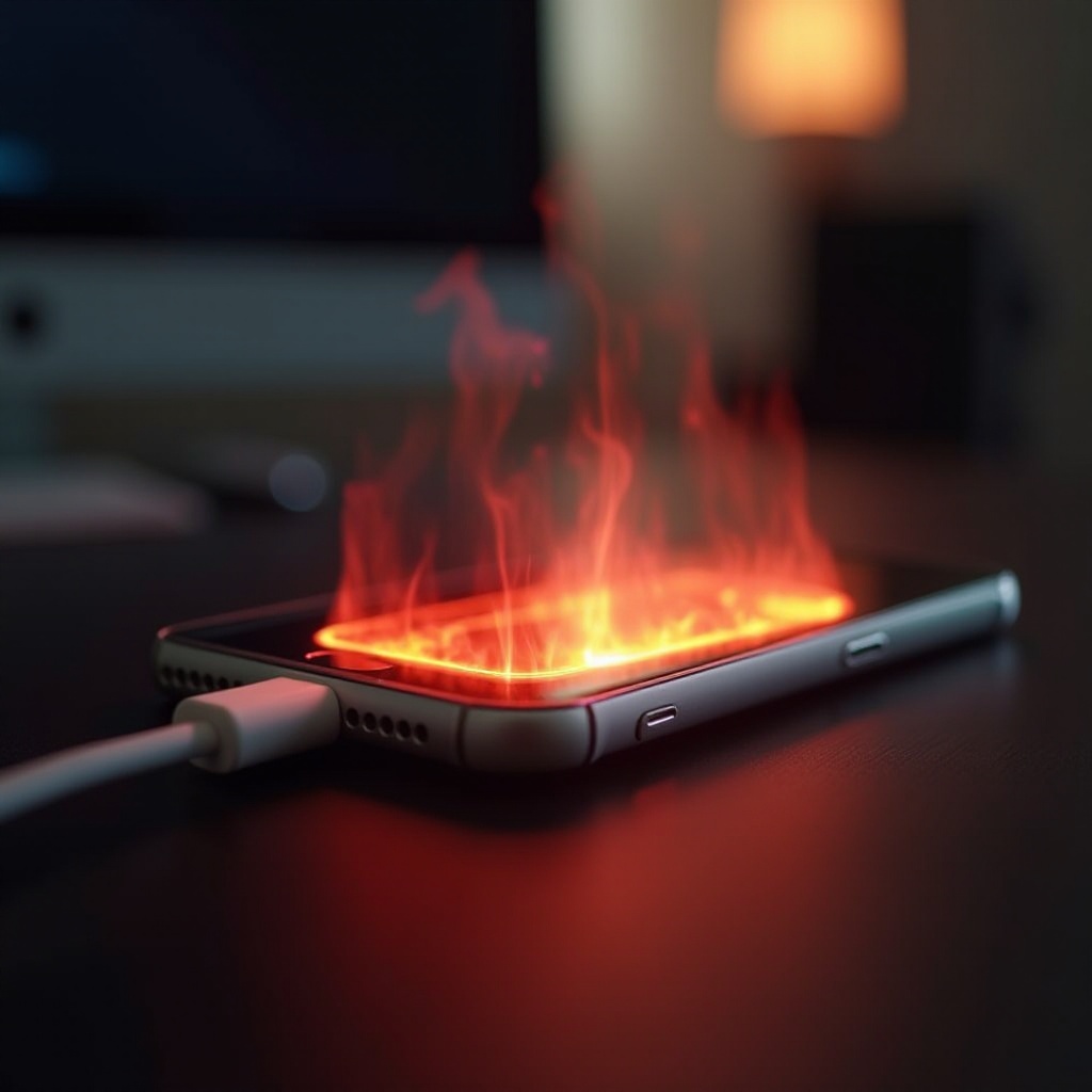 iphone gets really hot when charging