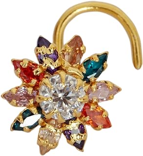 Flower Nose Stud Multi Nose Hoop Crystal Nose Stud Sterling Silver Nose Stud Dainty Nose Stud Crock Screw Nose Stud Twist Nose Stud Indian Nose Ring Indian Nose Stud Sterling Silver Nose Hoop gold