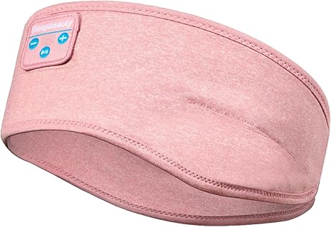 Perytong Casque Anti-Bruit pour Dormir avec Suppression Active du Bruit et Haut-Parleurs Ultra-Fins, Doux et Élastique, Idéal pour Adultes Aimant le Confort et la Musique