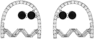 Halloween Ghost Stud Earrings Out Hollow Ghost Earrings Adorable Funky Spooky Quirky Earrings Lightweight Earrings Halloween Clothing Jewelry for Women Girls