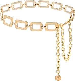 Metal Waist Chain for Women Body Belly Belt Chain Belt for Dress Vest Jeans