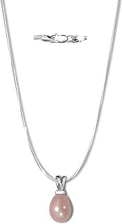 Single Pearl pendant Necklace-S925 Sterling Silver Snake Bone Necklace for Women, Matching evening dresses and professional clothes-summer fashion for high school and college students