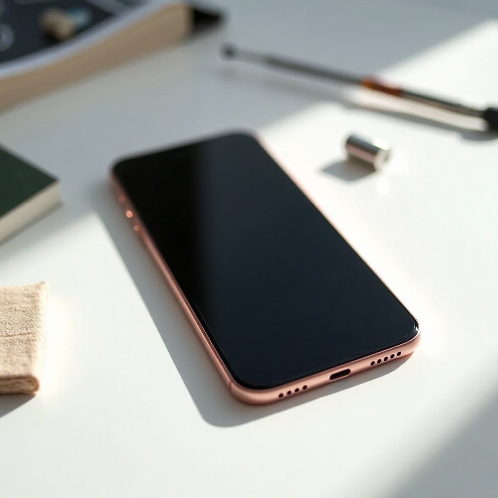 a telefon működik, de a kijelző fekete