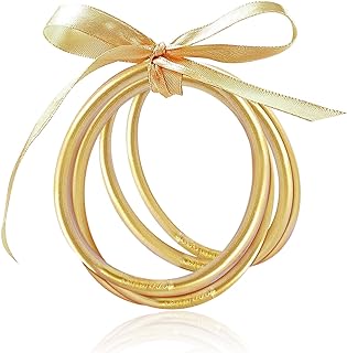 Lobster Claw Clasp 80's Jelly Bangles Set, Foil-Filled Plastic Dual-Material Bracelets for Women and Girls, Simple yet Elegant Design