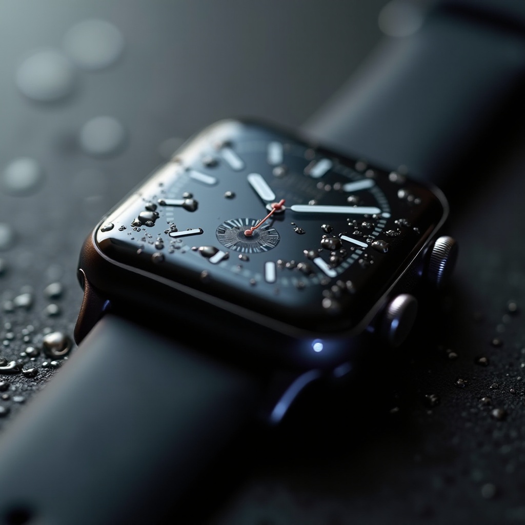 Solutions pour montre connectée mouillée