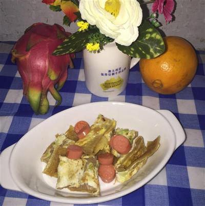 烤冷面的制作方法