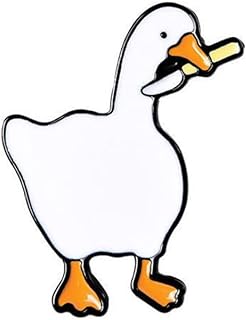 Vintage Duck Brooch with Pin Clasp, Perfect for Women, Featuring Cute Animal Design