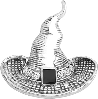UJIMS Halloween Witch Hat Brooch Pins for Her Magic Witch Gift for Women Girl Witchcraft Enamel Backpack Pins