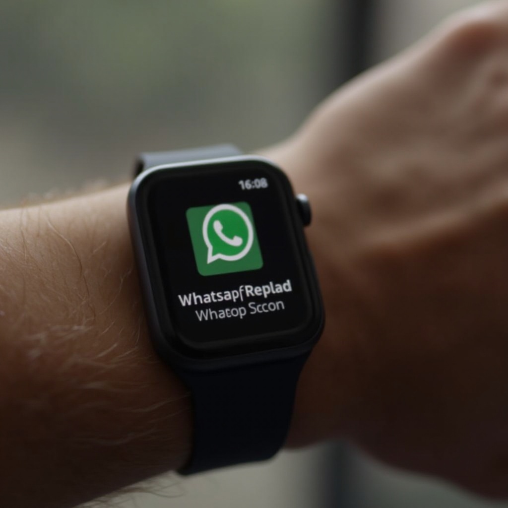como contestar whatsapp desde mi smartwatch
