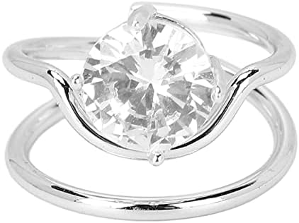 Copper Nail Wedding Rings for Women and Girls, Exquisite Design, Ideal for Parties and Weddings, Made for Fashion and Nail Protection - ZJchao