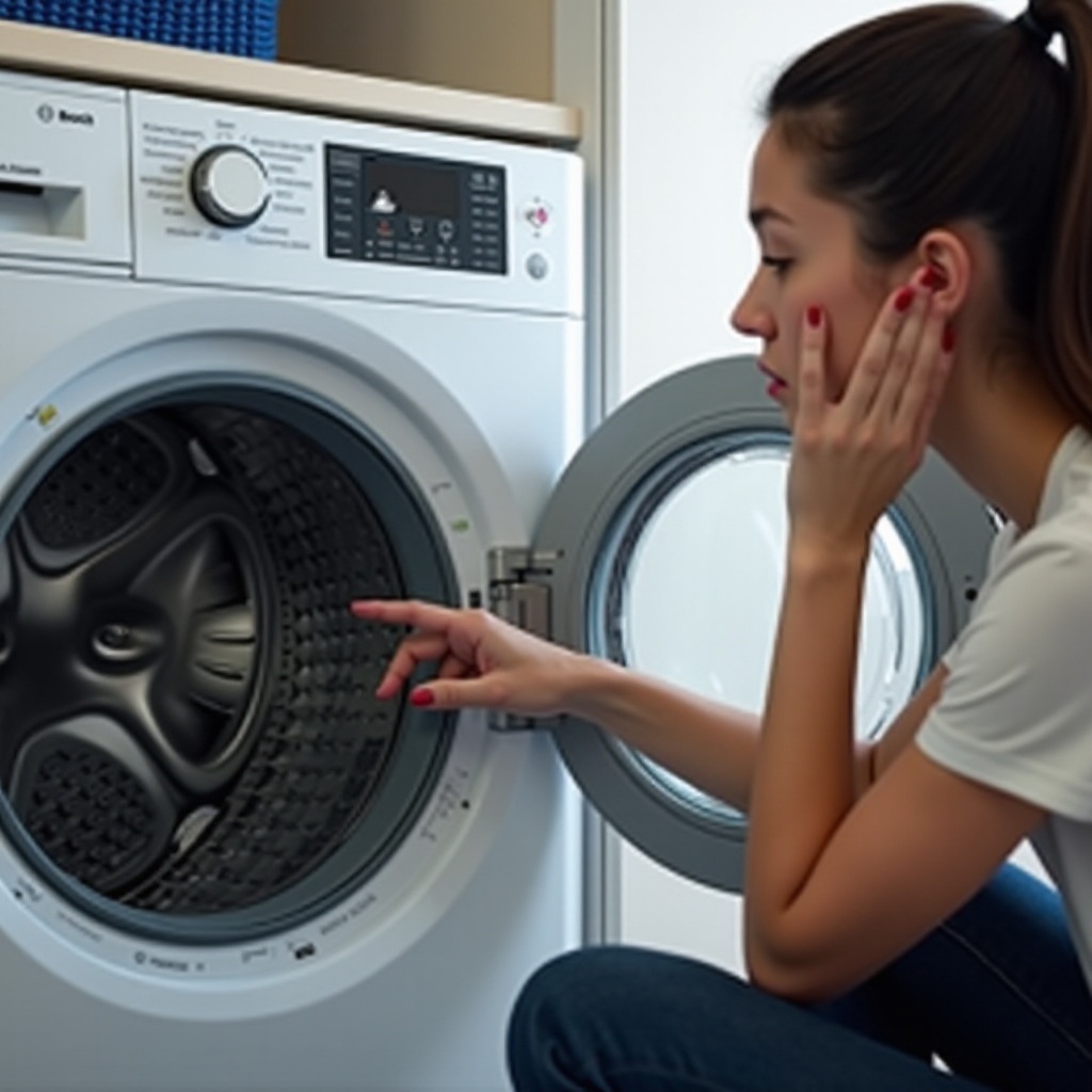 bosch waschmaschine fehler f21 tür öffnen