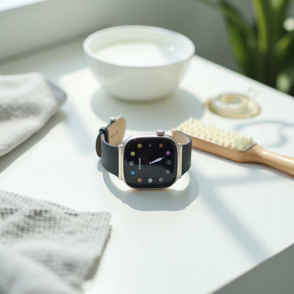 comment nettoyer sa montre connectée