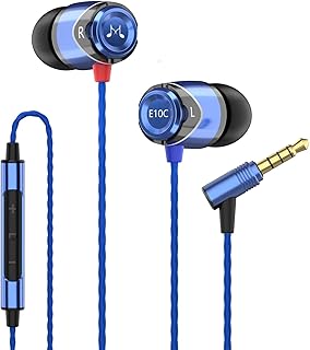 SoundMAGIC E10C, langlebige In-Ear-Kopfhörer mit leistungsstarkem Bass und geräuschisolierendem Design, plus Mikrofon und Lautstärkeregler, ideal für Musikliebhaber unterwegs