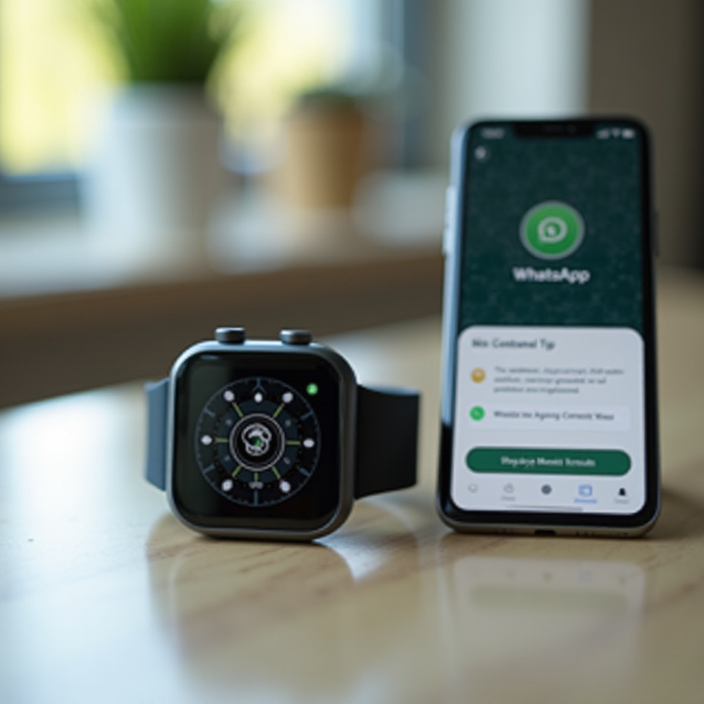 como sincronizar whatsapp con smartwatch