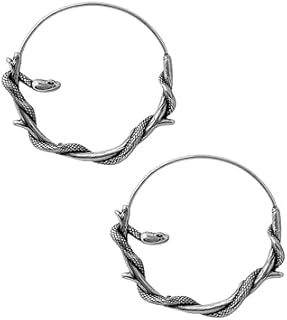 HAQUIL Goth Gothic Punk Rock Hoop Earrings Jewelry Gift for Men and Women