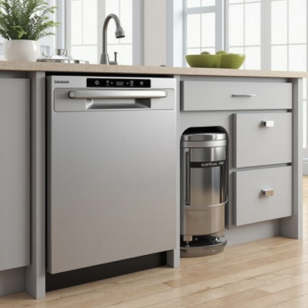 Seamless Dishwasher Installation with Garbage Disposal