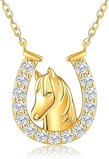 Animal Necklace 14K Gold Solid Necklace Animal Pendant Necklace Jewelry Gifts for Women Girls