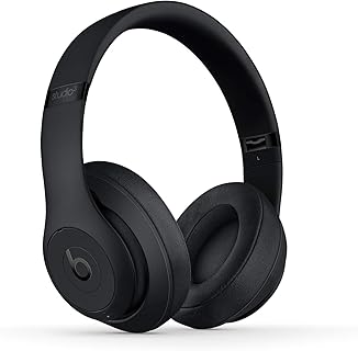 Beats Studio3 Bluetooth Over-Ear Kopfhörer mit aktiver Geräuschunterdrückung und 22 Stunden Batterielaufzeit, perfekt für lange Musiksessions und kabellosen High-Performance-Sound