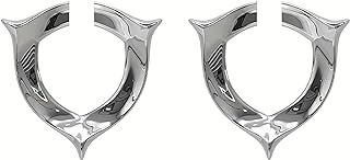 Versatile Platinum-Plated Bronze Cuff Earrings for Men & Women with Clip-On Back Finding, KVK Non-Piercing Spider Joint Design
