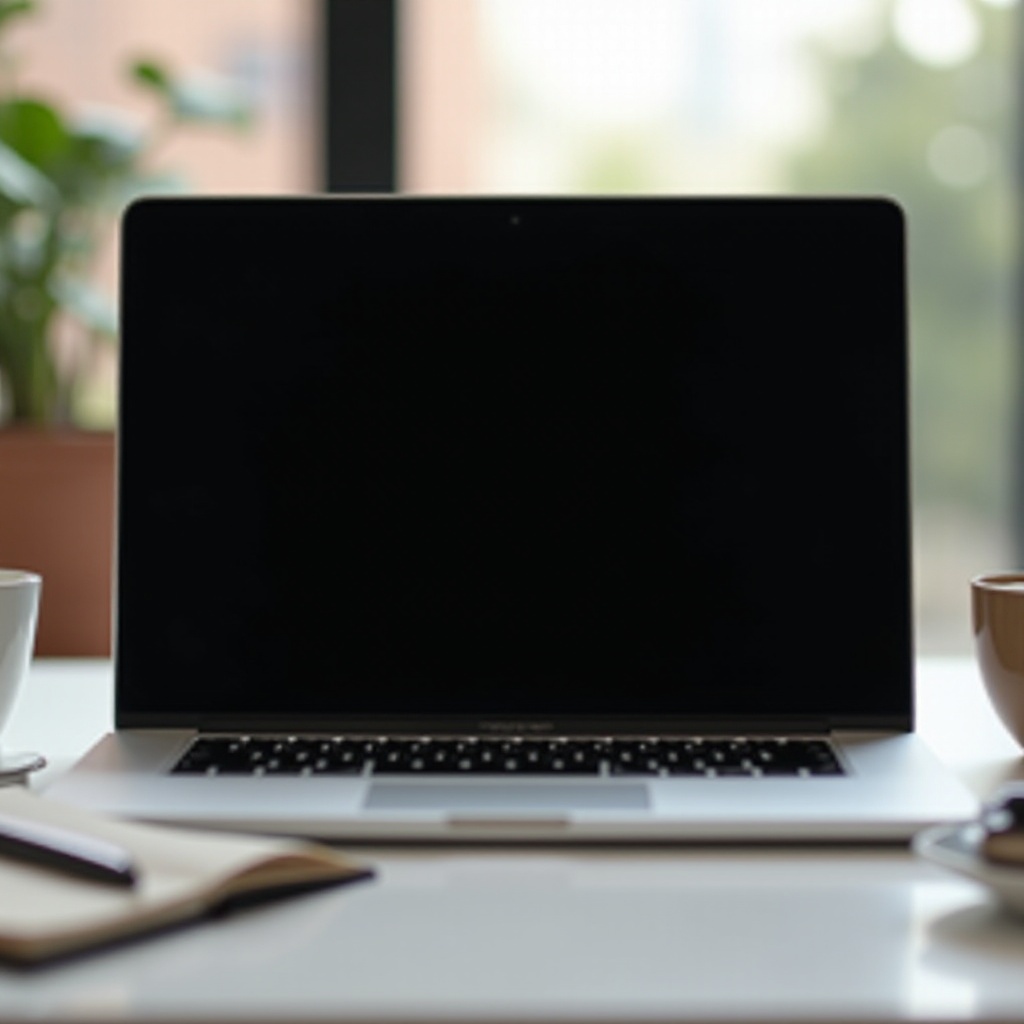 laptop fährt hoch bildschirm bleibt schwarz