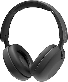 Sudio K2 Black Over-Ear-Kopfhörer mit Hybrid Active Noise Cancellation und Integriertem Mikrofon, USB-C Aufladung, bis zu 35 Std. Spielzeit, Touchpanel. Ideal für Musikliebhaber