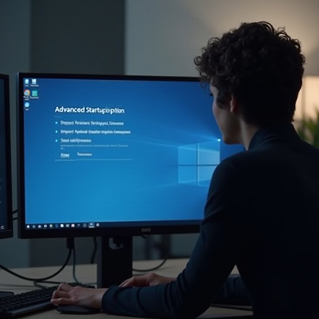Guide Options Démarrage Avancées Windows 10